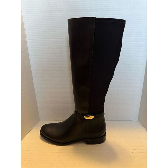 Michael Kors Shoes - Michael Kors Women's Finley Black Riding Boots Size 9M Knee High